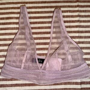 Else Sheer Mauve Bralette